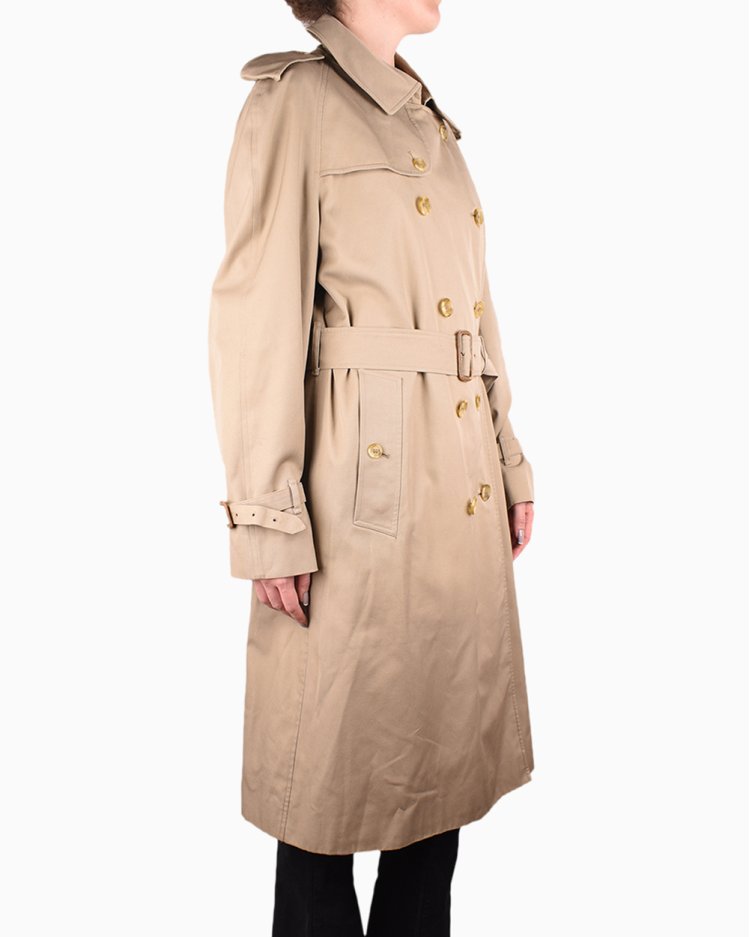OLD BURBERRY - Trench coat 刺繍あり Trench Coat Burberry Original Heritage Bege feminino